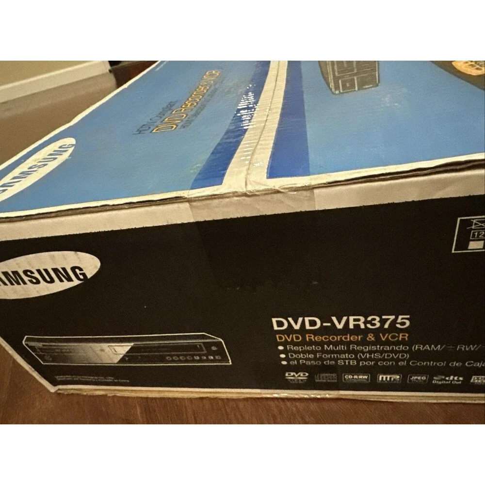Samsung DVD-VR375 DVD Recorder VCR Combo HDMI 1080p NEW
